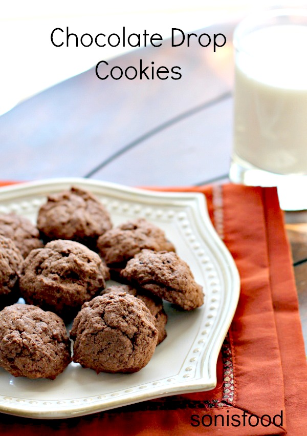 Chocolate Drop Cookies