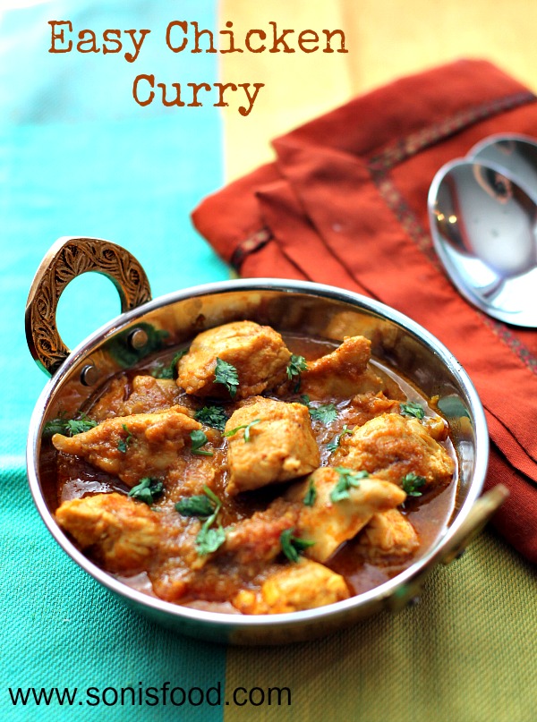 Easy chicken sale curry