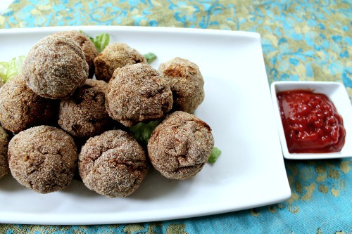 Indian Spiced Chicken Meatballs Its Tailgating Time Sundaysupper Soni S Food